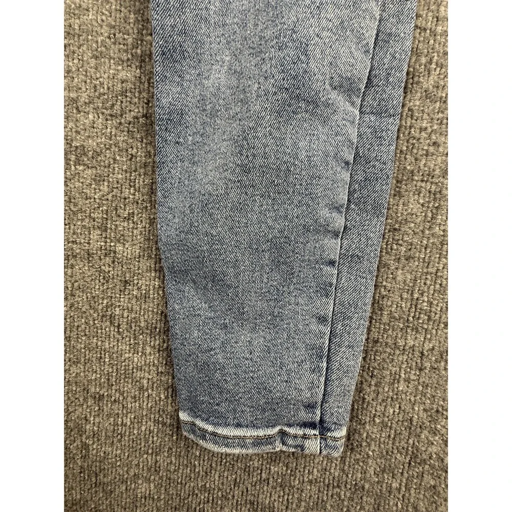Fashion Nova Jeans Juniors 11/30‎ Medium Wash High Rise Skinny Distressed Denim